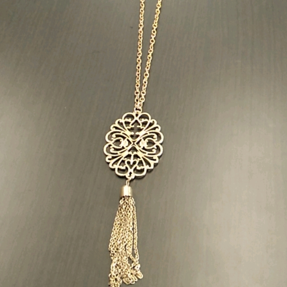 Gold necklace